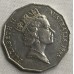 AUSTRALIA 1995 . FIFTY 50 CENTS COINS . WEARY DUNLOP